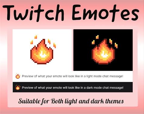 Fire Emote Add a Unique Touch to Your Channel, Can Be Used on Twitch ...