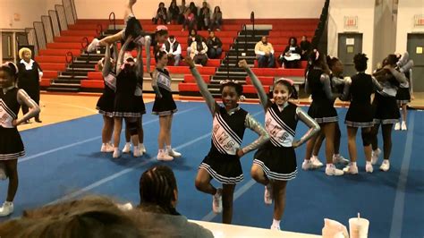 cheer competition #1 (our routine) - YouTube