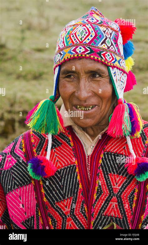 shaman in traditional clothing, portrait, Peru, Cuzco Stock Photo - Alamy