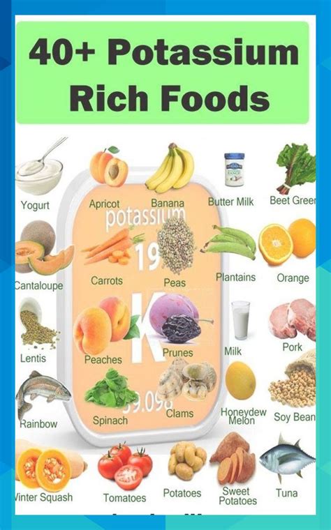 Potassium Rich Foods or Foods High In Potassium: You can help to keep ...