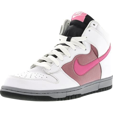 Nike - Nike Women's Dunk High White / Dark Pink-Pink Clay High-Top ...