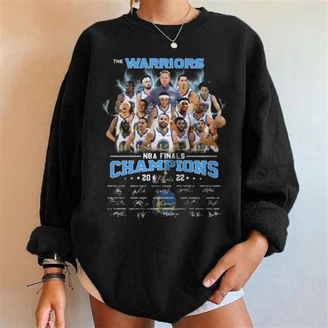 The Warriors Finals Champions 2022 Signatures Unisex T-Shirt - Beeteeshop