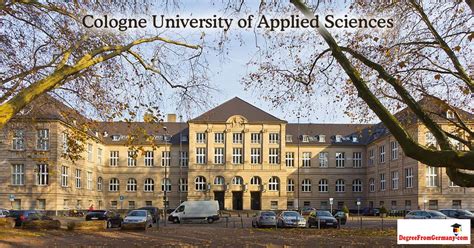 Cologne University of Applied Sciences It’s a university of technology ...