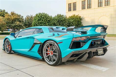 Bright Blue Lamborghini Aventador SVJ Is Just About Perfect | Carscoops