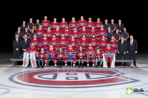 The Official Photo Session With the MTL Canadiens | 36Pix