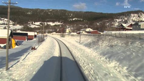 Cab Ride Norway : Trondheim - Bodø (Winter) Nordland Line - YouTube