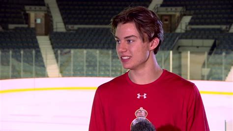 Young hockey phenom Connor Bedard talks Pats home opener, getting call ...