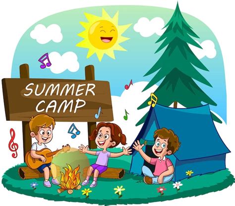 Summer Camp Clipart Images - Free Download on Freepik