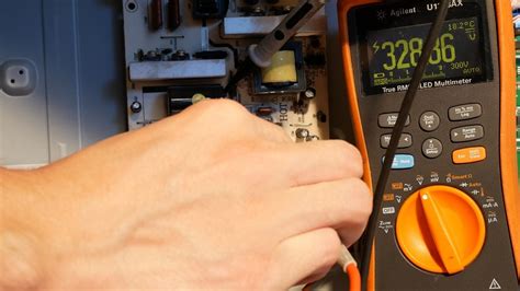 How to discharge a capacitor with a multimeter or discharge tool - YouTube