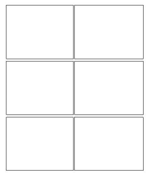 Comic Strip Template 10 Panels - Printable And Enjoyable Learning