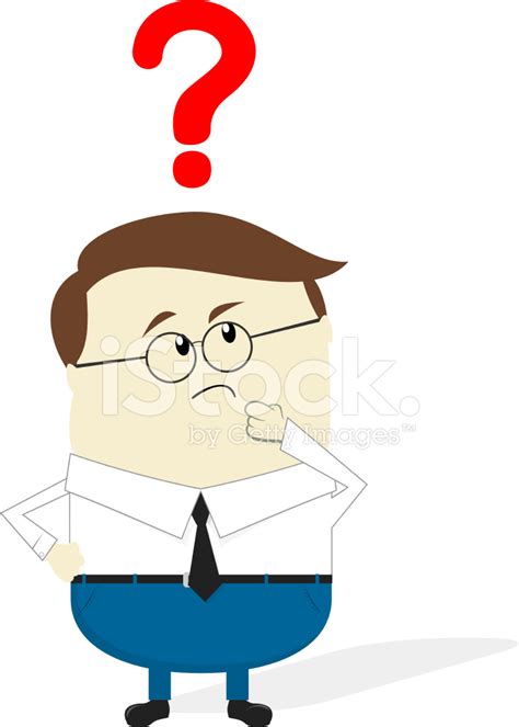 Businessman Doubt Cartoon stock photos - FreeImages.com