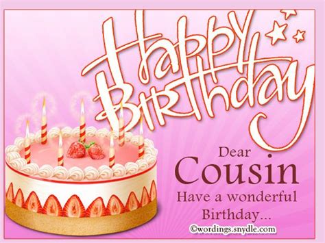 Cousin Birthday Messages: Happy Birthday Wishes for Cousin | Happy ...