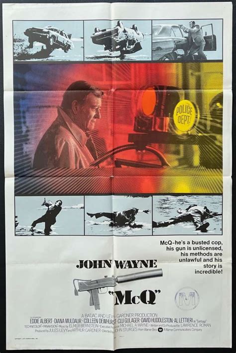 All About Movies - McQ Poster Original USA One Sheet Rare 1974 John ...