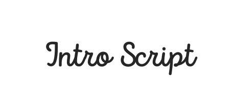 Intro Script - Font Family (Typeface) Free Download TTF, OTF ...