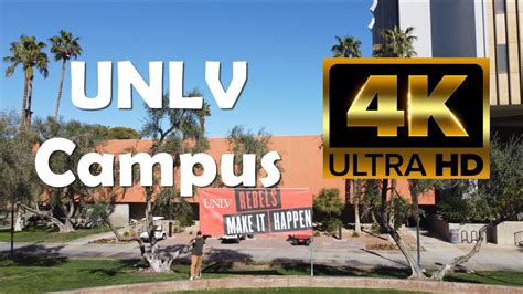 University of Nevada, Las Vegas | UNLV | 4K Campus Drone Tour - YouTube