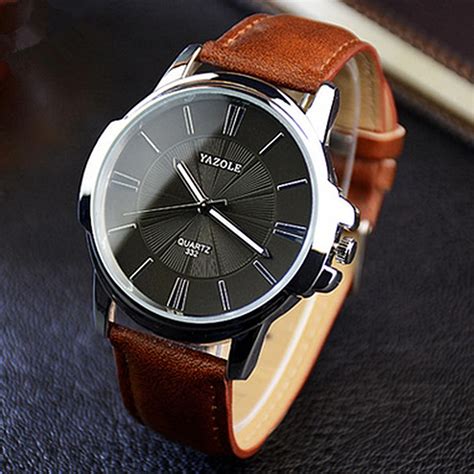 YAZOLE Watch Men Top Brand Luxury Famous Quartz Watch Wristwatch Male ...