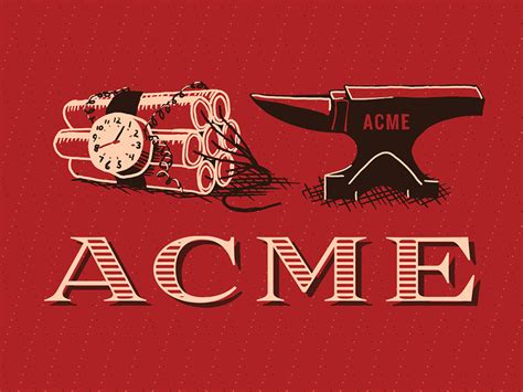 Dribbble - ACME Corporation Type by Rob Loukotka