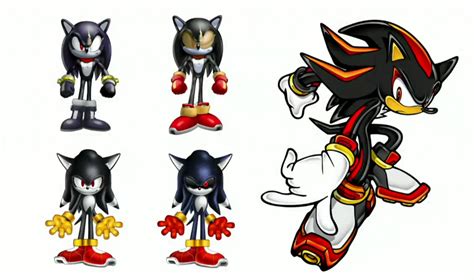 Shadow concept art | Shadow The Hedgehog | Know Your Meme