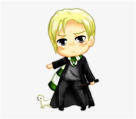 Chibi, Draco Malfoy, And Fan Art Image - Draco Malfoy Fanart Cute ...