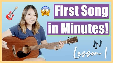 Guitar Lessons for Beginners: Episode 1 - Play Your First Song in Just ...