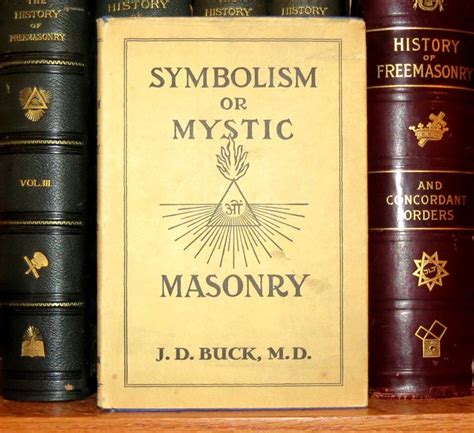 Occult Freemasonry RARE Book Symbolism or Mystic Masonry | Etsy