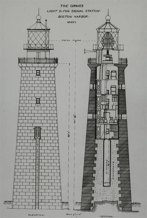 Graves Light Station: A Stunning Architectural Sketch