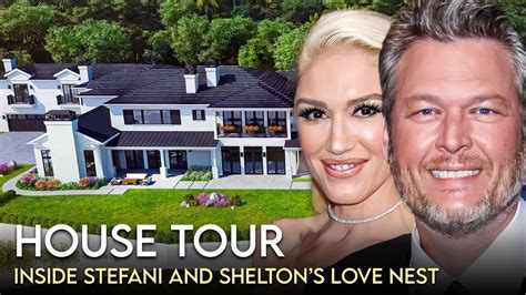 Gwen Stefani & Blake Shelton | House Tour | $13 Million Encino Mansion ...