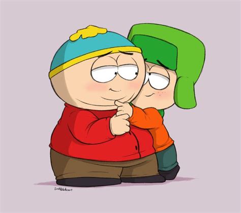 Cartman and Kyle by birdoffnorth