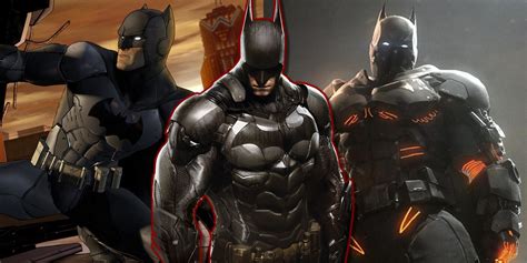 10 Best Original Batman Suits From Video Games