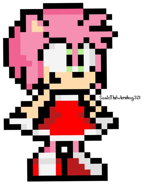 Pixel Amy by SonicTheWerehog321 on DeviantArt