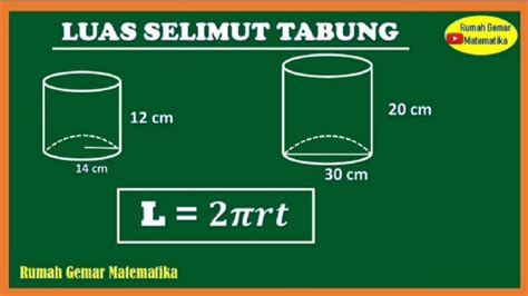 luas permukaan tabung menggunakan diameter - Owen Turner