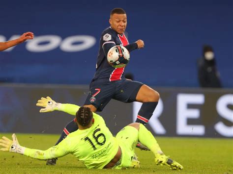 Kylian Mbappe bags a brace as PSG put four past 10-man Montpellier ...