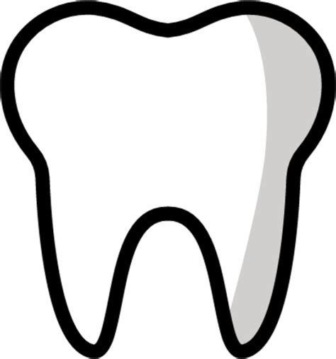 "tooth" Emoji - Download for free – Iconduck