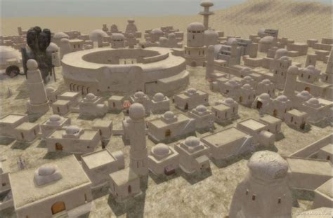 Tatooine: Mos Eisley (Map) for Star Wars: Battlefront II - GameMaps.com