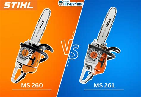 Stihl 260 Vs 261: Unbelievable Chainsaw Battle Exposed!