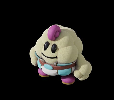 STL file Super Mario RPG "Mallow・3D printable model to download・Cults