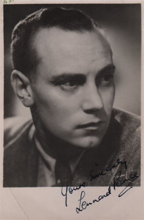 PEARCE LENNARD: (1915-1984) English Actor, famous for his ro