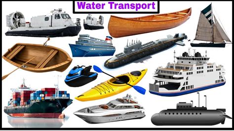 Water Transport Images With Names - Goimages Ily