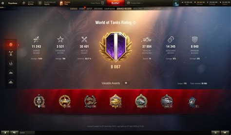 WoT: Introducing Updated Stats and Combat Achievements Page - The ...