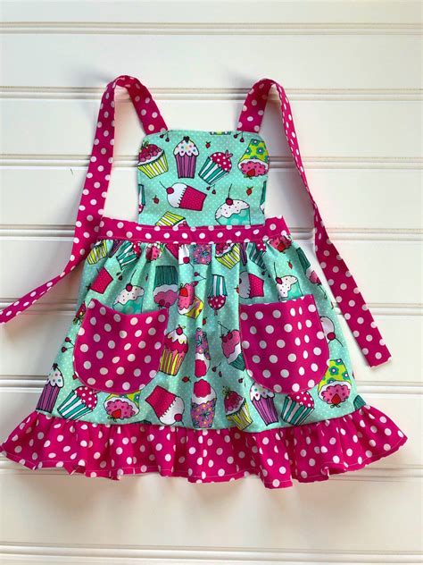 Apron for Kids, Child Apron, Kids Cooking Apron, Toddler Apron, Little ...