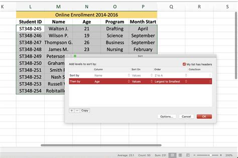 How To Sort Data In Excel A Step By Step Guide Indeed Com - Riset