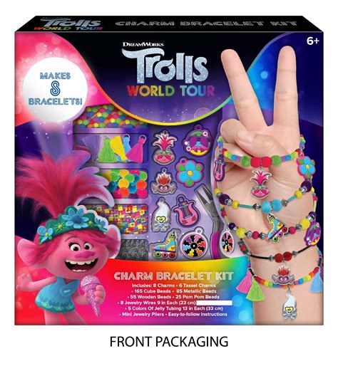 Trolls World Tour Charm Bracelet Set - Walmart.com