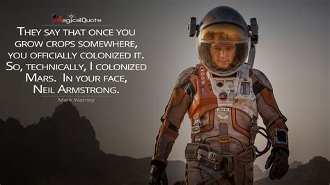 The Martian Quotes - MagicalQuote | Favorite movie quotes, The martian ...