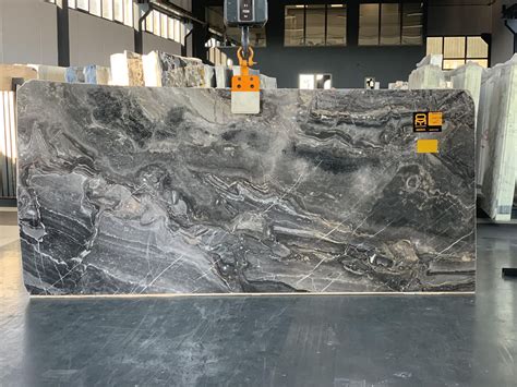 Marble Slabs Price in Italy - Grigio Orobico Grey Marble Slabs Polished ...