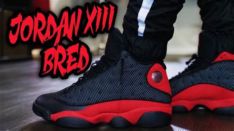 2017 JORDAN 13 "BRED" REVIEW AND ON FOOT + COMPARISON 2013 RETRO ...