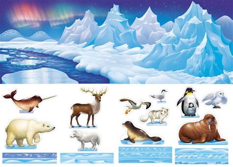 Polar Animal Habitat Diorama | Polar animals, Animal habitats, Arctic ...