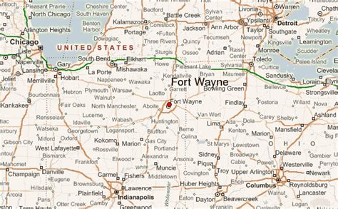 Fort Wayne Metro Map - ToursMaps.com