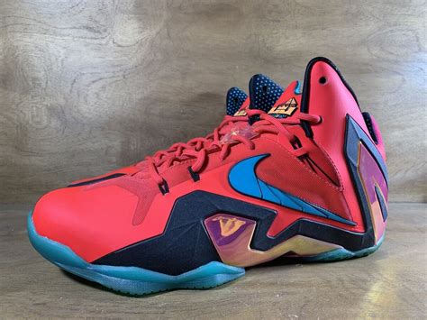 Lebron 11 Shoes Red