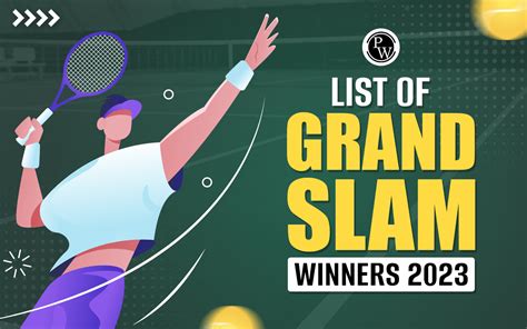 List Of Grand Slam Winners 2 Men’s Single, Women’s Single