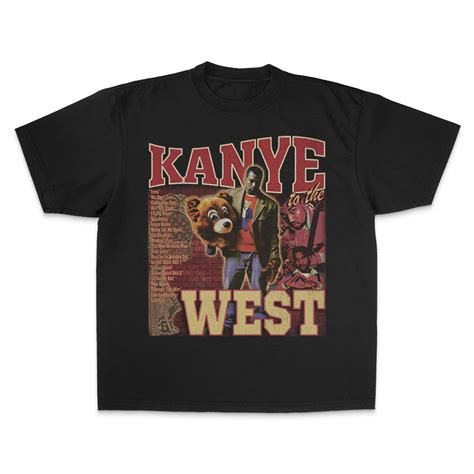 Kanye West - The College Dropout Shirt - Kanye West Graphic Tee ...